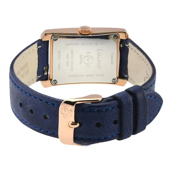 JMS always Original GV2 by Gevril Luino Diamond Mother of Pearl Dial Ladies Watch 14605 Watches