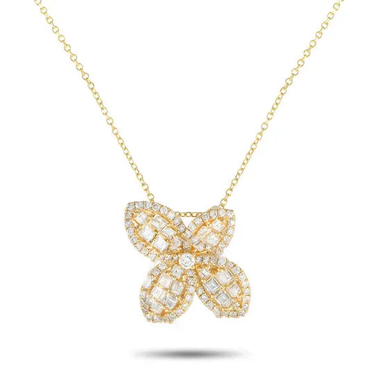 JMS always Original LB Exclusive 18K Yellow Gold 110ct Diamond Necklace APD 18322 Y Necklaces