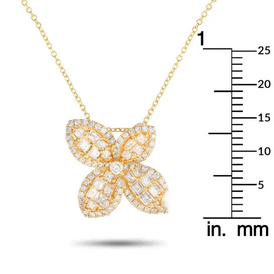 JMS always Original LB Exclusive 18K Yellow Gold 110ct Diamond Necklace APD 18322 Y Necklaces