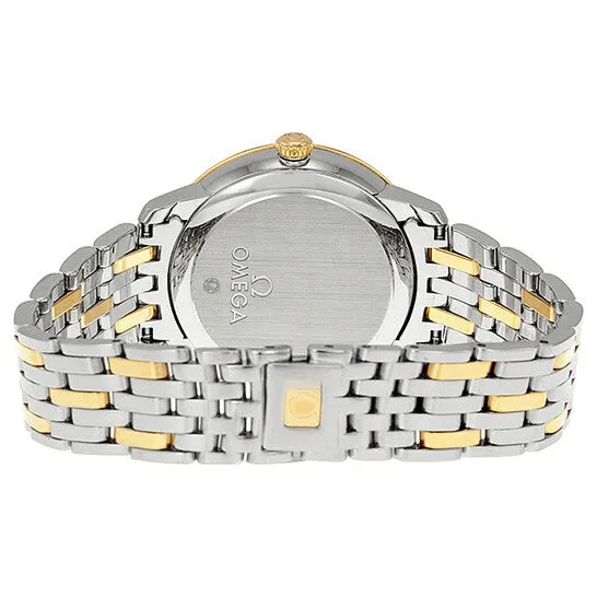 JMS always Original Omega DeVille Prestige Mother of Pearl Dial Steel and Yellow Gold Ladies Watch 42420332005001 Necklaces