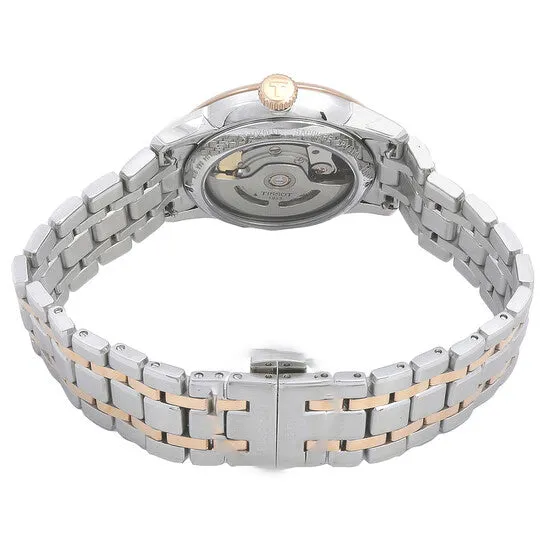 JMS always Original Tissot Chemin Des Tourelles Automatic Silver Dial TwoTone Ladies Watch T1392072203800 Rings