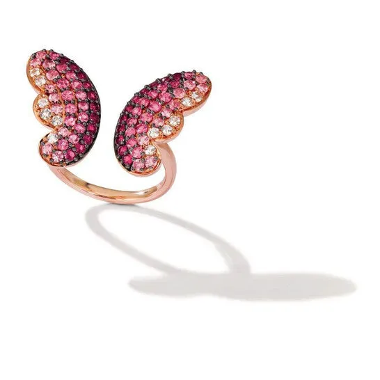JMS always Rings Original Le Vian Ladies Strawberry Ombr Ring set in 14K Strawberry Gold