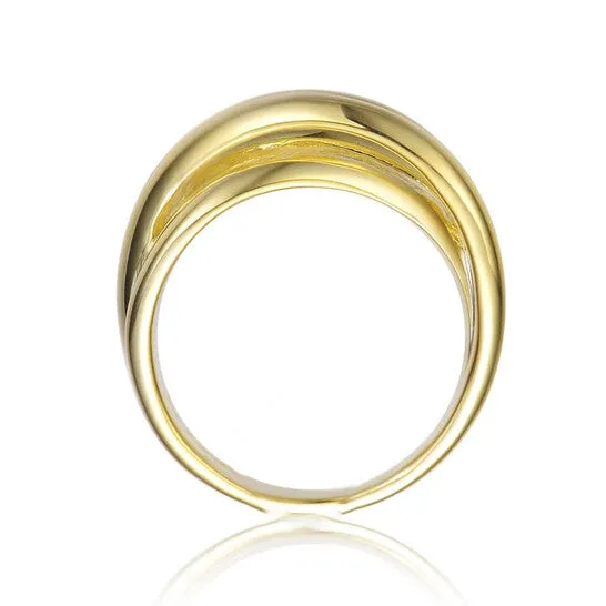 JMS always Rings Original Rachel Glauber Gold Plated Modern Ring