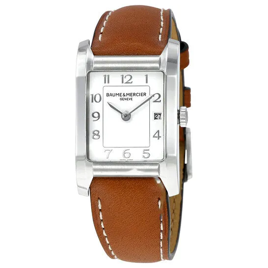 JMS always Watches Original Baume et Mercier Hampton White Dial Ladies Watch 10186