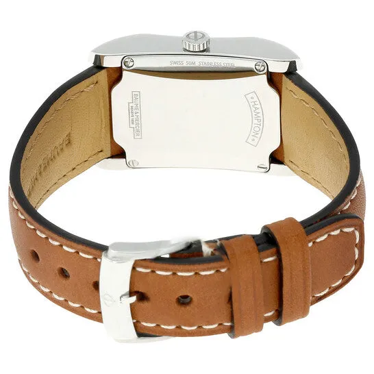 JMS always Watches Original Baume et Mercier Hampton White Dial Ladies Watch 10186
