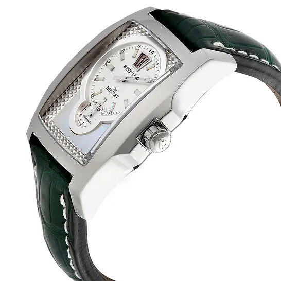 JMS always Watches Original Breitling Bentley Flying B Green Leather Mens Watch A2836212A633GRCT