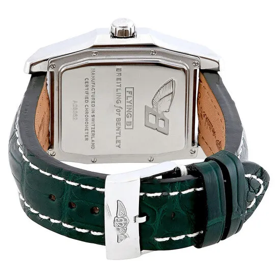 JMS always Watches Original Breitling Bentley Flying B Green Leather Mens Watch A2836212A633GRCT