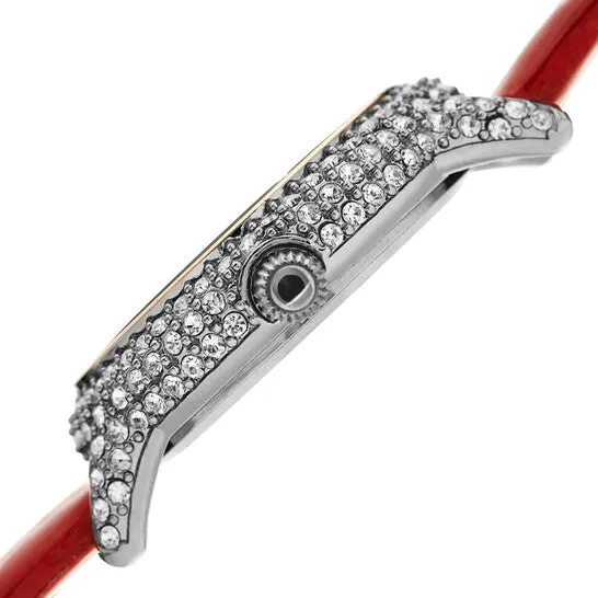 JMS always Watches Original Burgi Quartz Diamond White Dial Ladies Watch BUR249RD