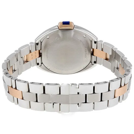 JMS always Watches Original Cartier Cle de Cartier Automatic Silver Dial Ladies Watch W2CL0004