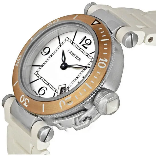 JMS always Watches Original Cartier Pasha Seatimer Ladies Watch W3140001