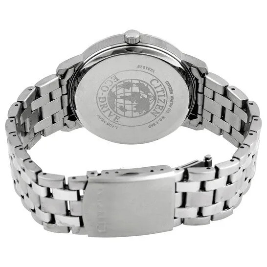 JMS always Watches Original Citizen EcoDrive Silver Dial Watch BM746088H