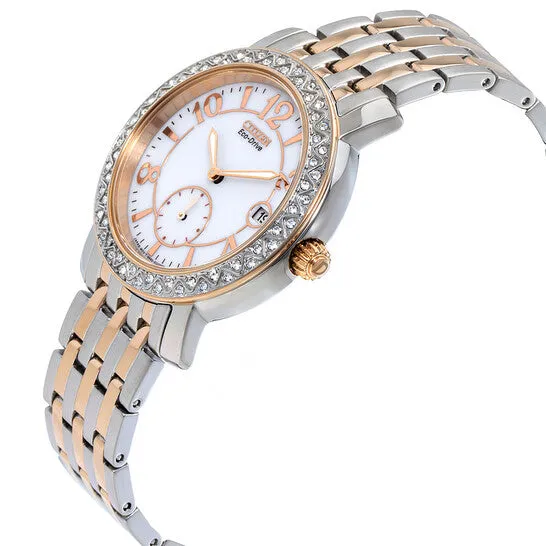 JMS always Watches Original Citizen EcoDrive White Dial Ladies Watch EV101658A JMS always Watches Original Citizen EcoDrive White Dial Ladies Watch EV101658A