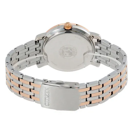 JMS always Watches Original Citizen EcoDrive White Dial Ladies Watch EV101658A JMS always Watches Original Citizen EcoDrive White Dial Ladies Watch EV101658A