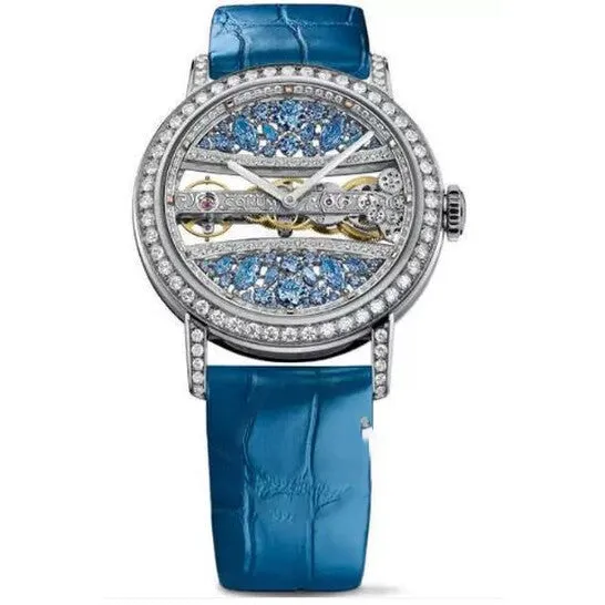 JMS always Watches Original Corum Golden Bridge Round Hand Wind Diamond Unisex Watch B11303788