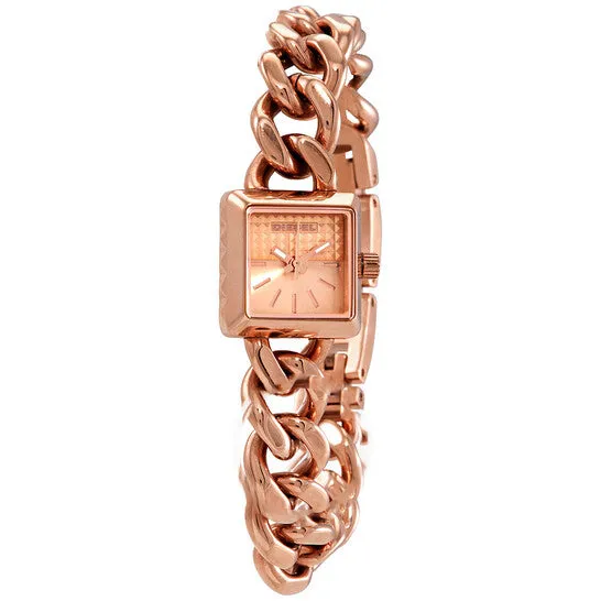 JMS always Watches Original Diesel Ursula Quartz Rose Dial Ladies Watch DZ5429