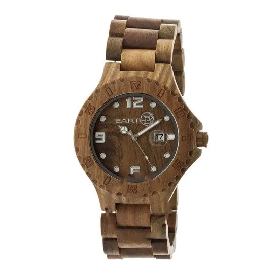 JMS always Watches Original Earth EcoFriendly Olive Wood Raywood Watch EW1704