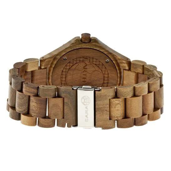 JMS always Watches Original Earth EcoFriendly Olive Wood Raywood Watch EW1704