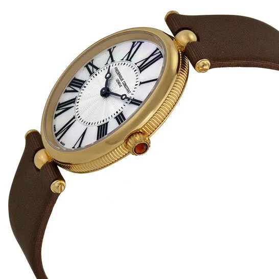 JMS always Watches Original Frederique Constant Art Deco Yellow Goldplated Ladies Watch FC200MPW2V5