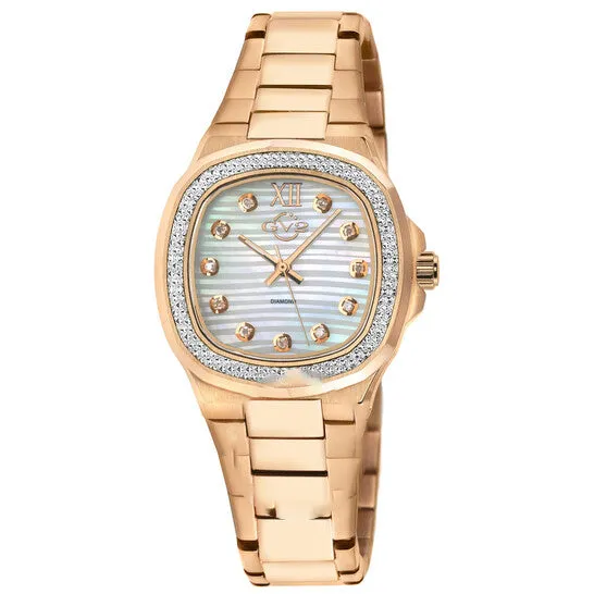 JMS always Watches Original GV2 by Gevril Potente Quartz Diamond Ladies Watch 18202B