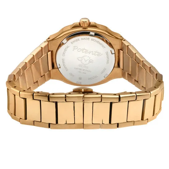 JMS always Watches Original GV2 by Gevril Potente Quartz Diamond Ladies Watch 18202B