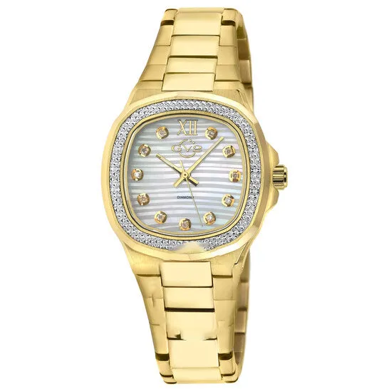 JMS always Watches Original GV2 by Gevril Potente Quartz Diamond Ladies Watch 18205B