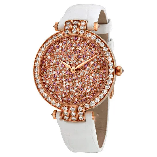 JMS always Watches Original Harry Winston Premier Diamond Pave Dial Ladies Watch PRNAHM36RR011