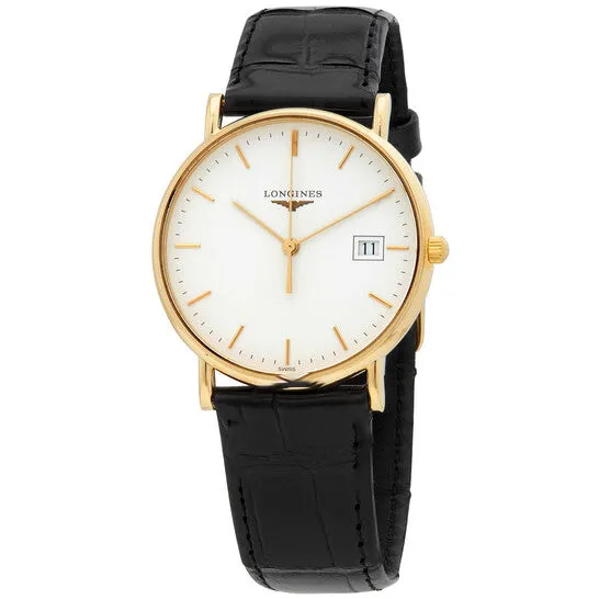 JMS always Watches Original Longines Presence Quartz White Dial Ladies Watch L4743612