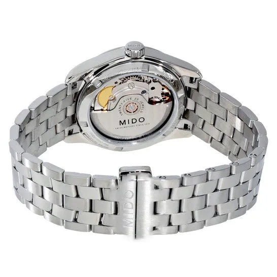 JMS always Watches Original Mido Belluna II Automatic Silver Dial Ladies Watch M0242071103300