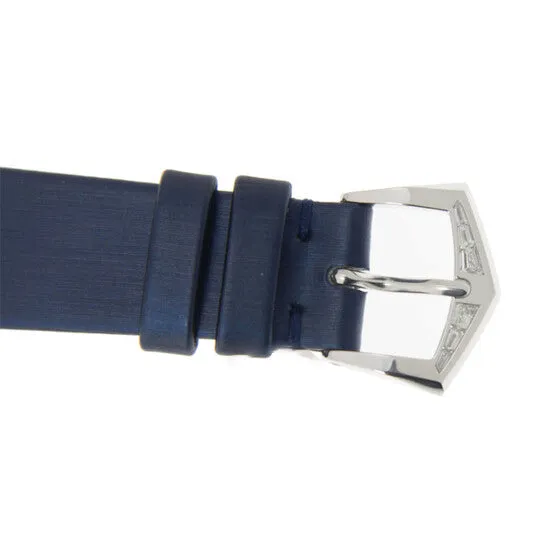 JMS always Watches Original Patek Philippe Calatrava 18kt White Gold Night Blue Dial Ladies Hand Wound Watch 4897300G001
