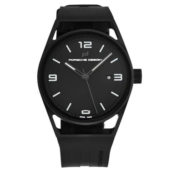 JMS always Watches Original Porsche Design Datetimer Automatic Black Dial Mens Watch 6020302003062