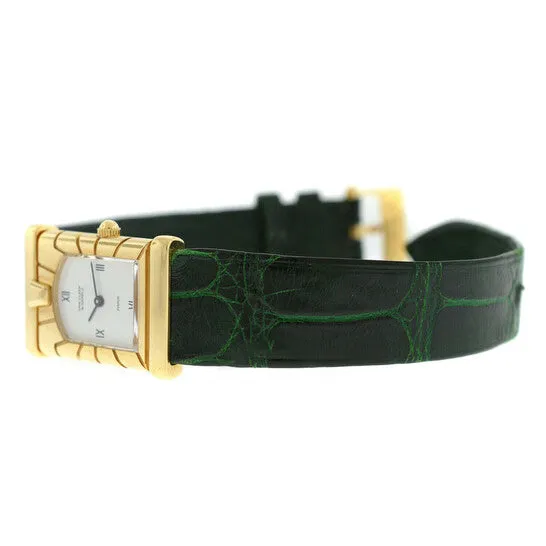 JMS always Watches Original Preowned Van Cleef Arpels Paris Quartz White Dial Ladies Watch 122363