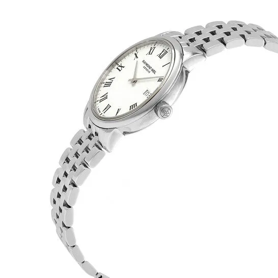JMS always Watches Original Raymond Weil Toccata Classic Quartz White Dial Ladies Watch 5985ST00300