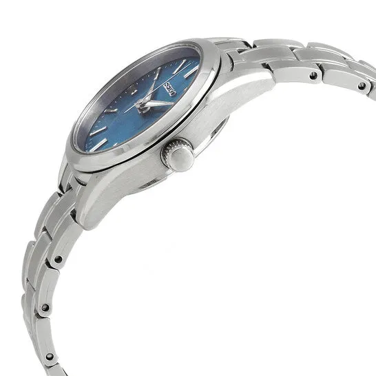 JMS always Watches Original Seiko Quartz Blue Dial Ladies Watch SUR531P1