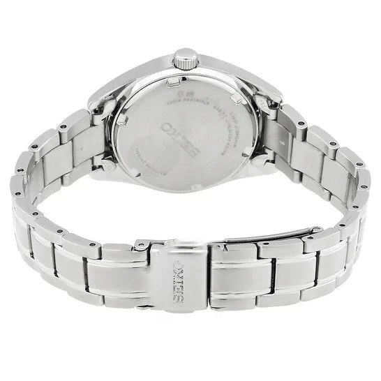 JMS always Watches Original Seiko Quartz Blue Dial Ladies Watch SUR531P1