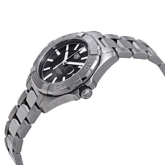 JMS always Watches Original Tag Heuer Aquaracer Automatic Black Mother of Pearl Striped Dial Ladies Watch WBD2310BA0740