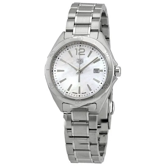 JMS always Watches Original Tag Heuer Formula 1 Quartz White Mother of Pearl Dial Ladies Watch WBJ1418BA0664