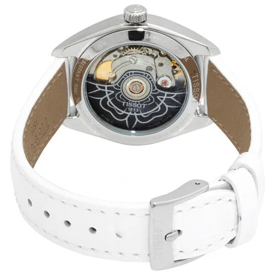 JMS always Watches Original Tissot PR 100 Automatic Diamond White Mother of Pearl Dial Ladies Watch T1012071611601
