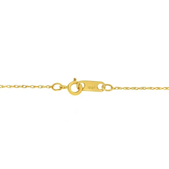 Necklaces Original Haus of Brilliance Solid 10k Yellow Gold 05MM Rope Chain Necklace Unisex Chain Size 16 Inches JMS always
