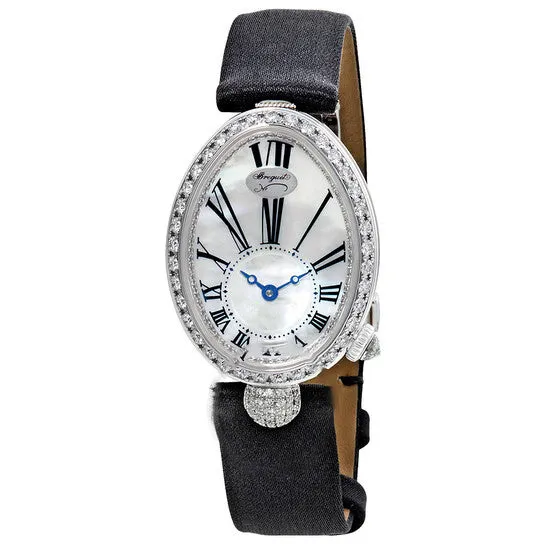 Original Breguet Reine de Naples 18kt White Gold Mother of Pearl Dial Ladies Watch 8928BB51844DD0D JMS always Watches