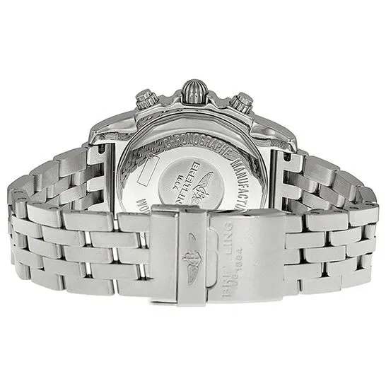 Original Breitling Chronomat 41 Brown Dial Stainless Steel Mens Watch AB014012Q583SS JMS always Bracelets