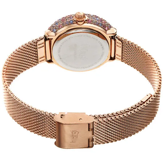 Original Burgi Quartz Diamond Silver Dial Ladies Watch BUR258RGPU JMS always Watches