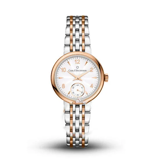 Original Carl F Bucherer Adamavi Hand Wind Silver Dial Ladies Watch 0010317072621 JMS always Watches