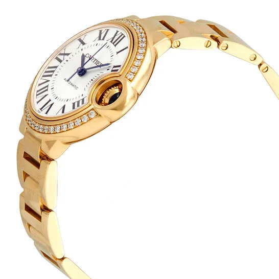 Original Cartier Ballon Bleu Automatic 18kt Yellow Gold Ladies Watch WJBB0042 JMS always Watches
