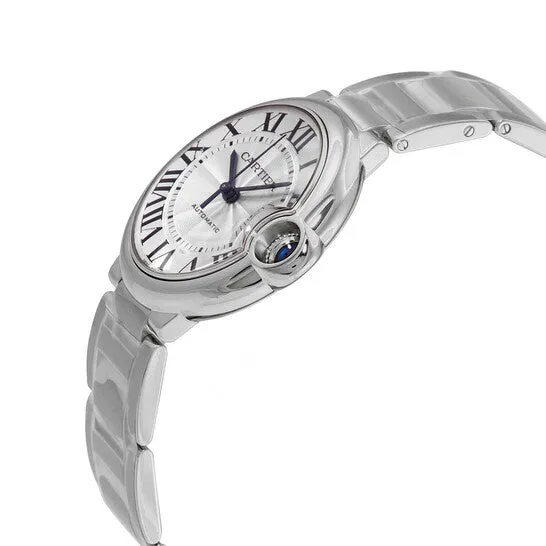 Original Cartier Ballon Bleu Automatic Silver Dial Unisex Watch WSBB0048 JMS always Watches
