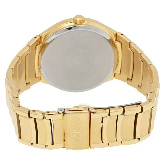 Original Citizen Paradigm Gold Dial Yellow Goldtone Mens Watch AW155254P JMS always Rings