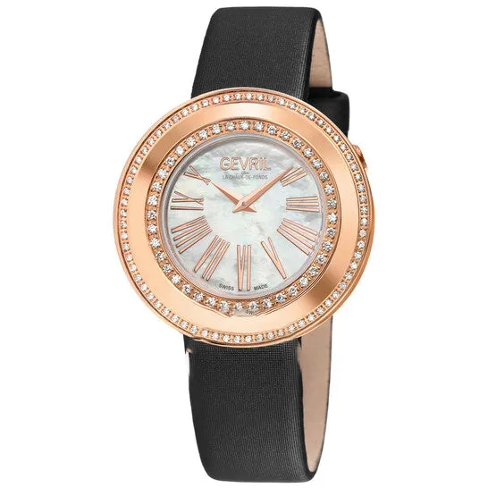 Original Gevril Gandria Mother of Pearl Dial Ladies Watch 12251 JMS always Watches