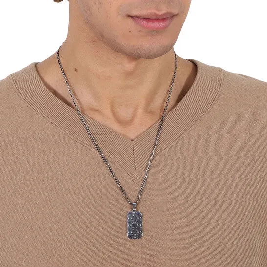 Original Gucci GG and bee engraved pendant necklace JMS always Necklaces