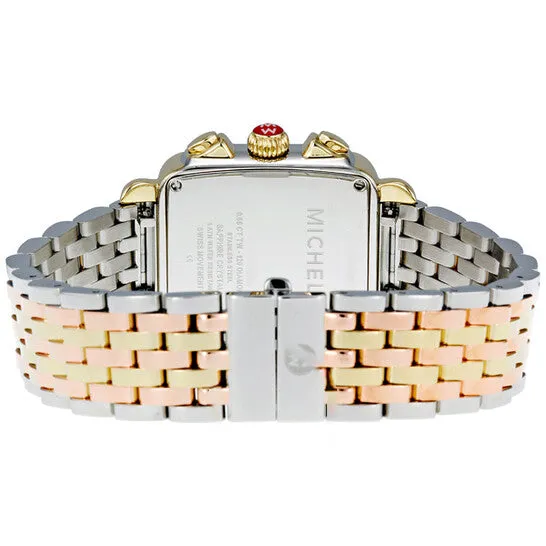 Original Michelle Deco Day Mother of Pearl Dial Diamond Bezel Ladies Watch MWW06P000077 JMS always Watches