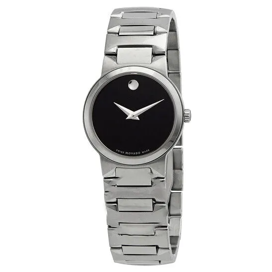 Original Movado Temo Black Dial Ladies Watch 0607295 JMS always Watches