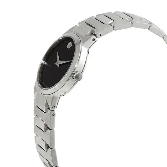 Original Movado Temo Black Dial Ladies Watch 0607295 JMS always Watches